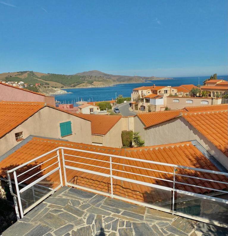 "Villa Llum I Mar", Au Coeur De Banyuls Sur Mer, 3 Chambres Avec Climatisation, 2 Sdb, Garage,6 Personnes, Classee 3 Etoiles Luaran gambar